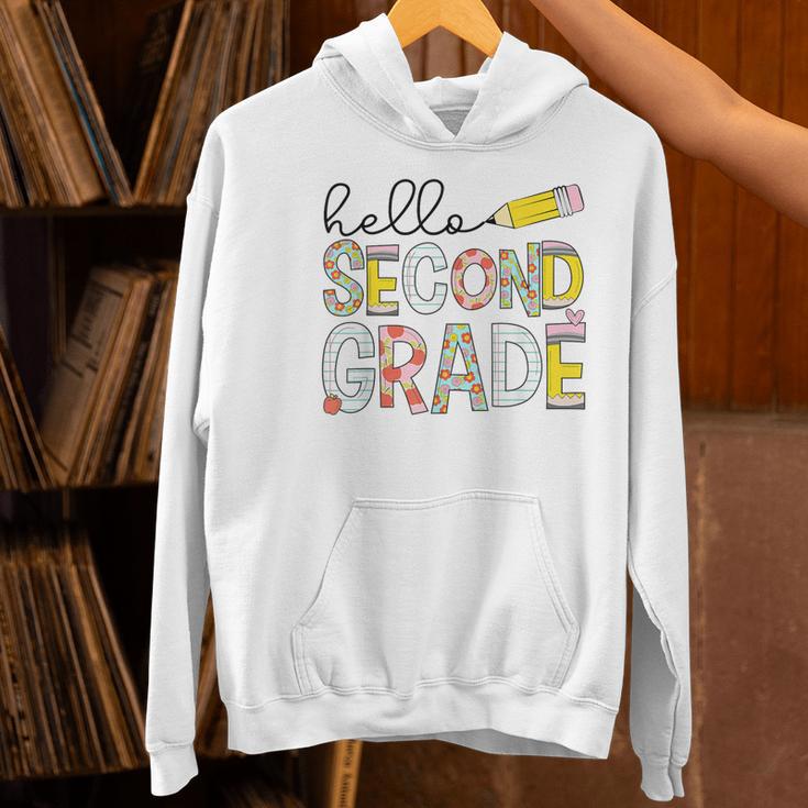 Hello Second Grade Team 2nd Grade Back To School Teacher Kid Women's Hoodie, 2nd Grade Teacher Hoodies, gift for family, gift for coworker Hello Second Grade Team 2nd Grade Back To School Teacher Kid Women's Hoodie, 2nd Grade Teacher Hoodies, gift for family, gift for coworker
