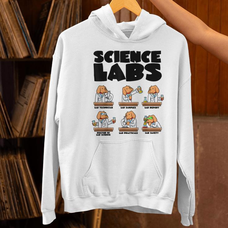 Labrador Retriever Science Labs Dog Lover Teacher Women's Hoodie, Science Teacher Hoodies, gift for family, gift for coworker
