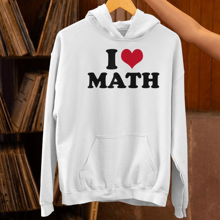I Love Math Teacher Women's Hoodie, gift for family, gift for coworker I Love Math Teacher Women's Hoodie, gift for family, gift for coworker