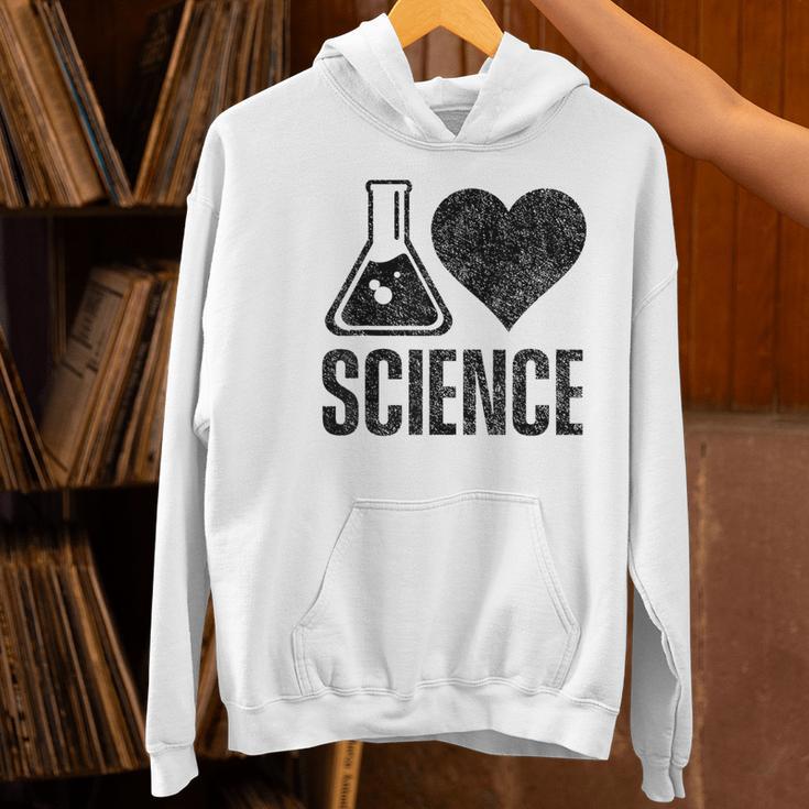 I Love Science Lover Teacher Scientist Sciences Women's Hoodie, Science Teacher Hoodies, gift for family, gift for coworker