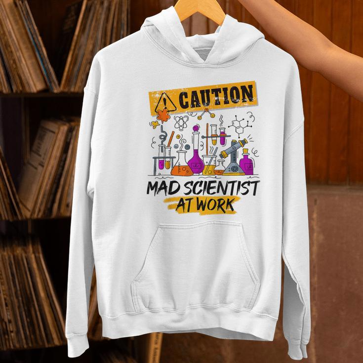 Mad Scientist Halloween Costume Science Teacher Women's Hoodie, Science Teacher Hoodies, gift for family, gift for coworker