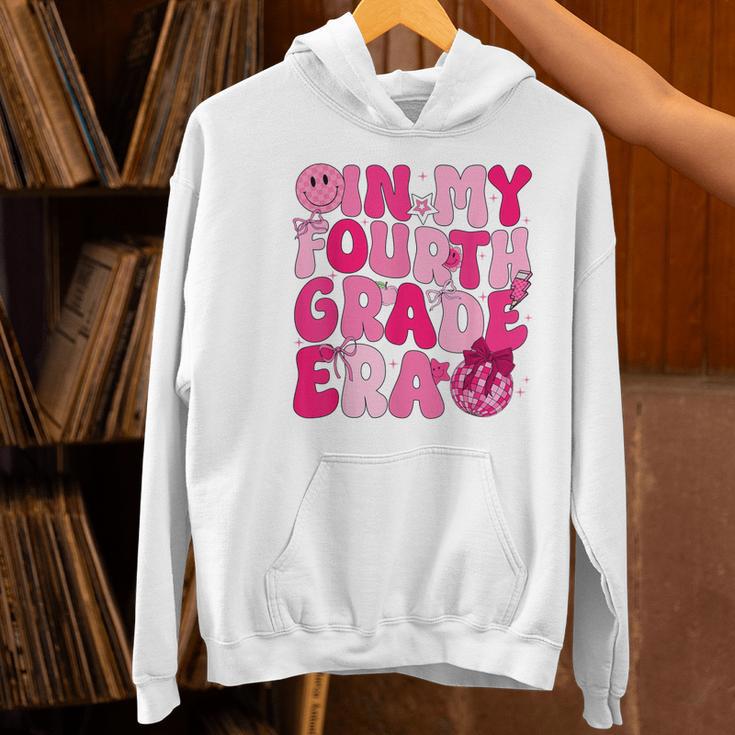 Pink Fourth Grade Era 4th Back To School Grade Teacher Women's Hoodie, 4th Grade Teacher Hoodies, gift for family, gift for coworker Pink Fourth Grade Era 4th Back To School Grade Teacher Women's Hoodie, 4th Grade Teacher Hoodies, gift for family, gift for coworker