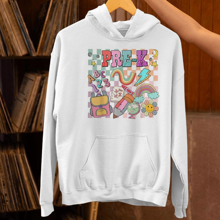 Pre K Back To School Teacher Student Men Women Kids Women's Hoodie, gift for family, gift for coworker Pre K Back To School Teacher Student Men Women Kids Women's Hoodie, gift for family, gift for coworker