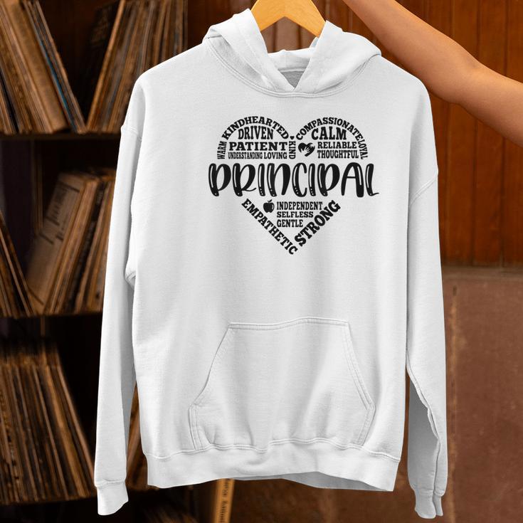 Principal Heart Life School Principal Teacher Appreciation Women's Hoodie, gift for family, gift for coworker Principal Heart Life School Principal Teacher Appreciation Women's Hoodie, gift for family, gift for coworker