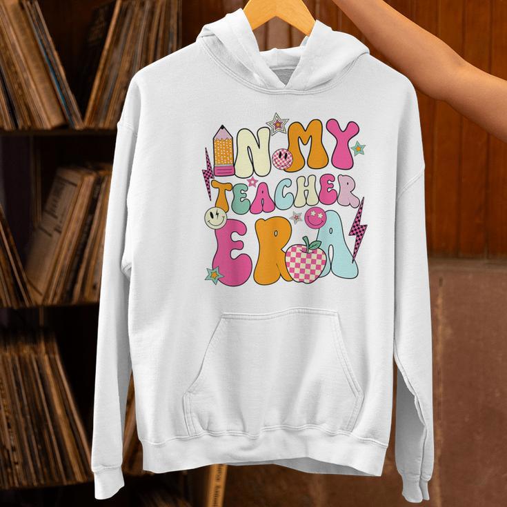Retro Groovy In My Teaching Era Best Teacher Appreciation Women's Hoodie, Groovy Teacher Hoodies, gift for family, gift for coworker Retro Groovy In My Teaching Era Best Teacher Appreciation Women's Hoodie, Groovy Teacher Hoodies, gift for family, gift for coworker