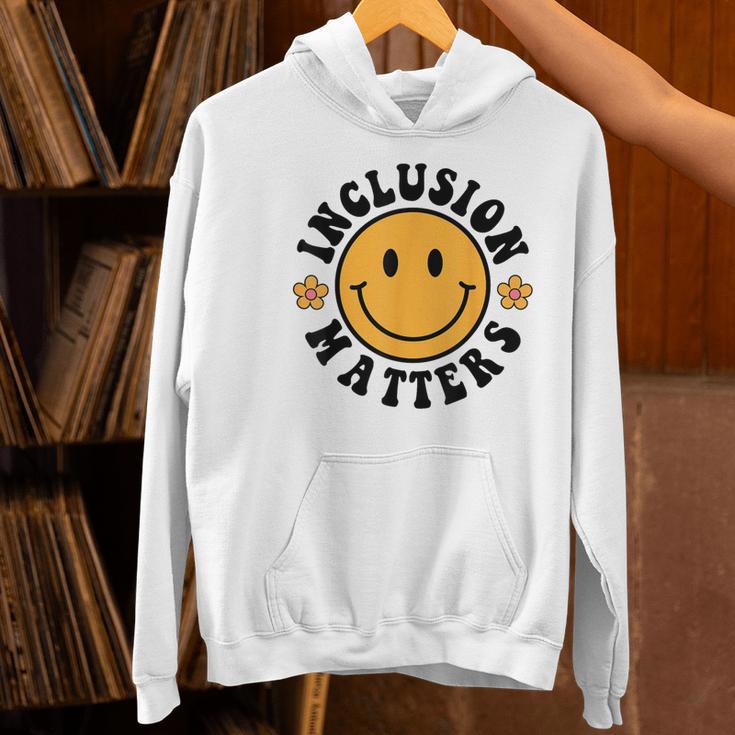 Special Education Teacher Autism Awareness Inclusion Matters Women's Hoodie, gift for family, gift for coworker Special Education Teacher Autism Awareness Inclusion Matters Women's Hoodie, gift for family, gift for coworker