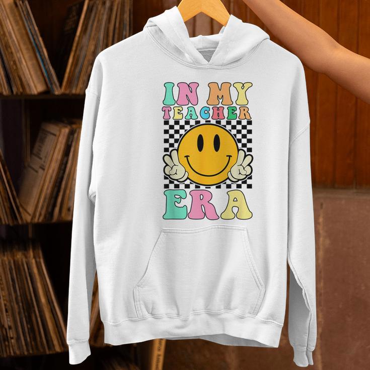 In My Teacher Era Retro Back To School Teacher Student Women's Hoodie, gift for family, gift for coworker In My Teacher Era Retro Back To School Teacher Student Women's Hoodie, gift for family, gift for coworker