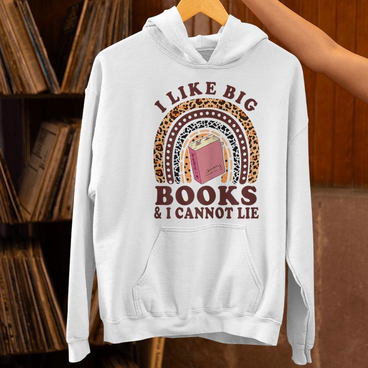 Teacher-TShirt I Like Big Books & I Cannot Lie Reading For Women Women's Hoodie, gift for family, gift for coworker