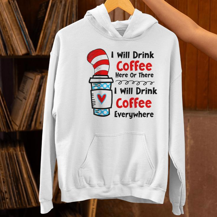 Teaching I Will Drink Coffee Here Or There Teacher Women's Hoodie, gift for family, gift for coworker Teaching I Will Drink Coffee Here Or There Teacher Women's Hoodie, gift for family, gift for coworker