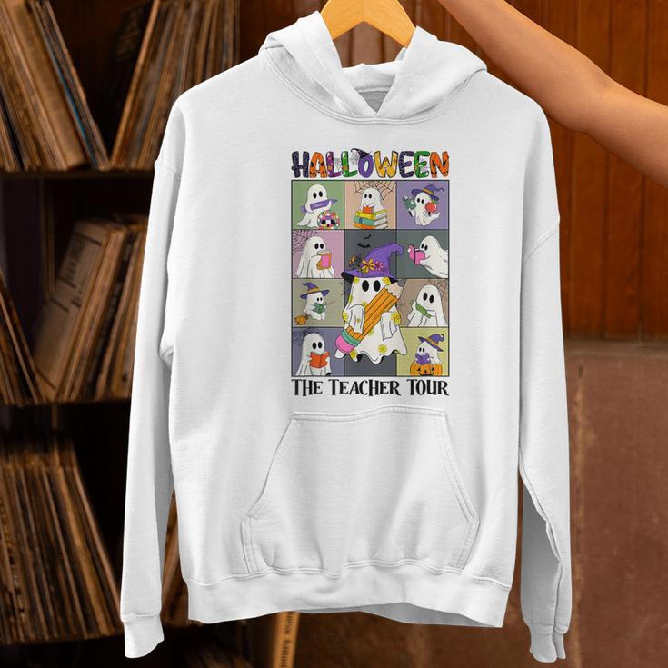 Women Halloween The Teacher Tour Ghosts Pencil Pumpkins Women's Hoodie, gift for family, gift for coworker Women Halloween The Teacher Tour Ghosts Pencil Pumpkins Women's Hoodie, gift for family, gift for coworker