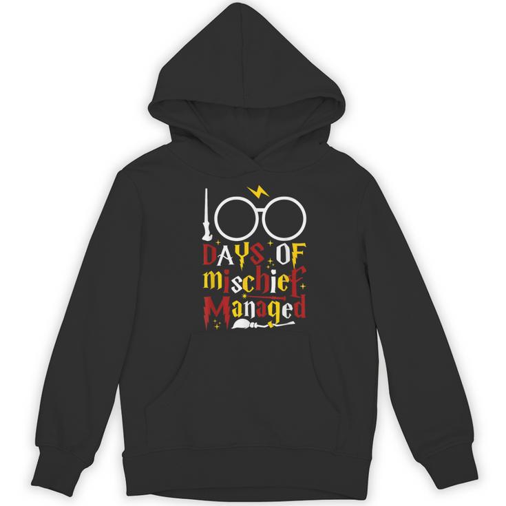 100 Days Of Mischief Managed Teacher Kid 100th Day Of School Women's Hoodie, novelty gifts, funny gifts 100 Days Of Mischief Managed Teacher Kid 100th Day Of School Women's Hoodie, novelty gifts, funny gifts