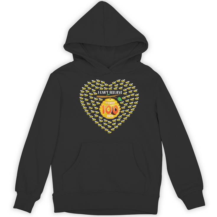 100 Days Of School Bee Hive Tree Hearts Teachers Student Kid Women's Hoodie, novelty gifts, funny gifts