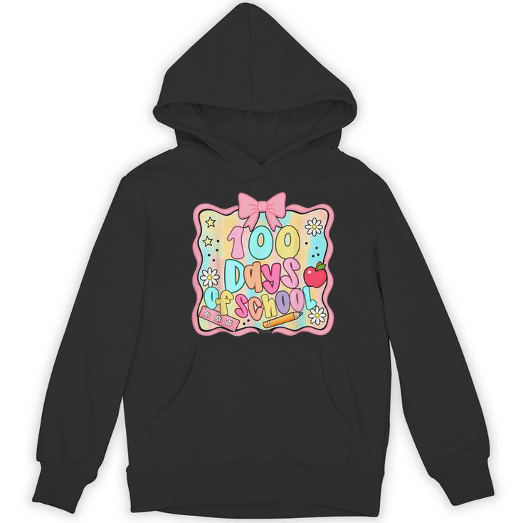 100 Days Of School Preppy 100th Day Of School Teacher Kids Women's Hoodie, novelty gifts, funny gifts 100 Days Of School Preppy 100th Day Of School Teacher Kids Women's Hoodie, novelty gifts, funny gifts