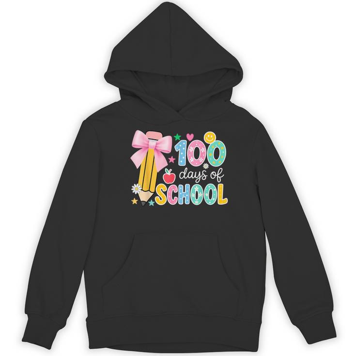 100 Days Of School Preppy 100th Day Of School Teachers Girls Women's Hoodie, novelty gifts, funny gifts 100 Days Of School Preppy 100th Day Of School Teachers Girls Women's Hoodie, novelty gifts, funny gifts
