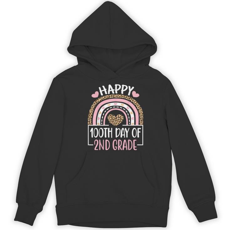100th Day Of 2nd Grade 100 Days Of School Teacher Women's Hoodie, novelty gifts, funny gifts