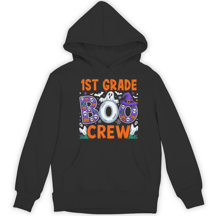 1st Grade Boo Crew First Grade Teacher Kids Happy Halloween Women's Hoodie, novelty gifts, funny gifts 1st Grade Boo Crew First Grade Teacher Kids Happy Halloween Women's Hoodie, novelty gifts, funny gifts