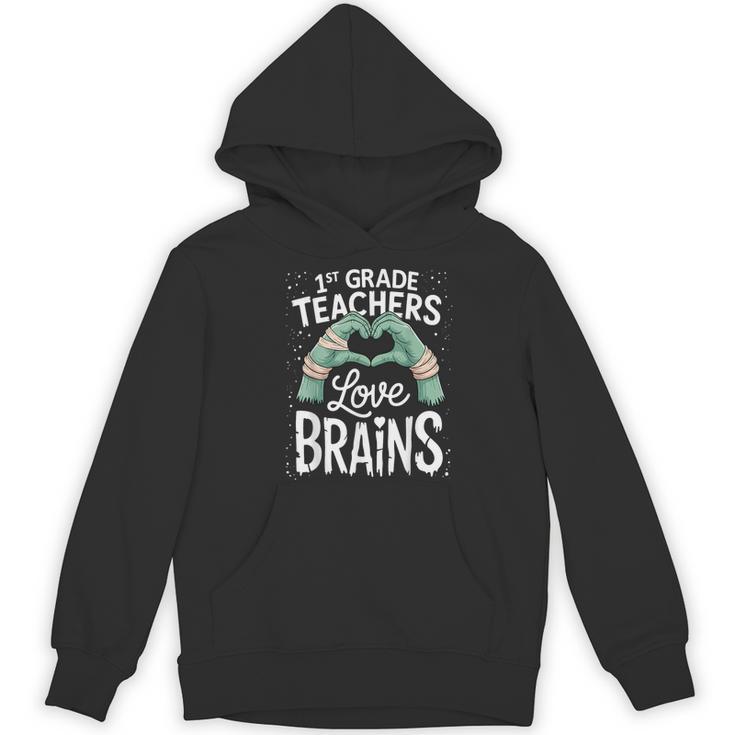 1st Grade Teachers Love Brains Shirt Halloween Teacher Women's Hoodie, novelty gifts, funny gifts 1st Grade Teachers Love Brains Shirt Halloween Teacher Women's Hoodie, novelty gifts, funny gifts