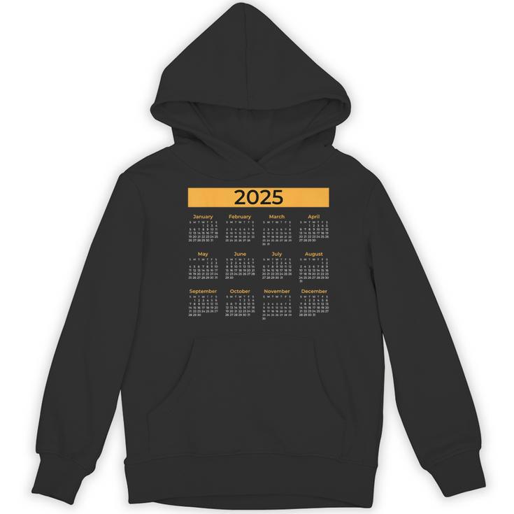 2025 Calendar For Planners Teachers Offices Months Women's Hoodie, novelty gifts, funny gifts