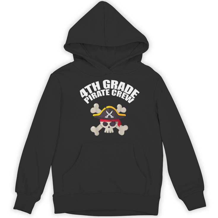 4th Grade Pirate Crew Halloween Costume Cool Teacher Student Women's Hoodie, novelty gifts, funny gifts