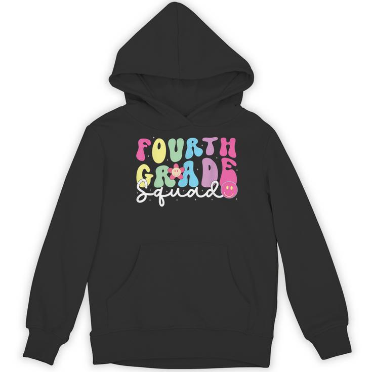 4th Grade Squad Fourth Teacher Student Team Back To School Women's Hoodie, novelty gifts, funny gifts