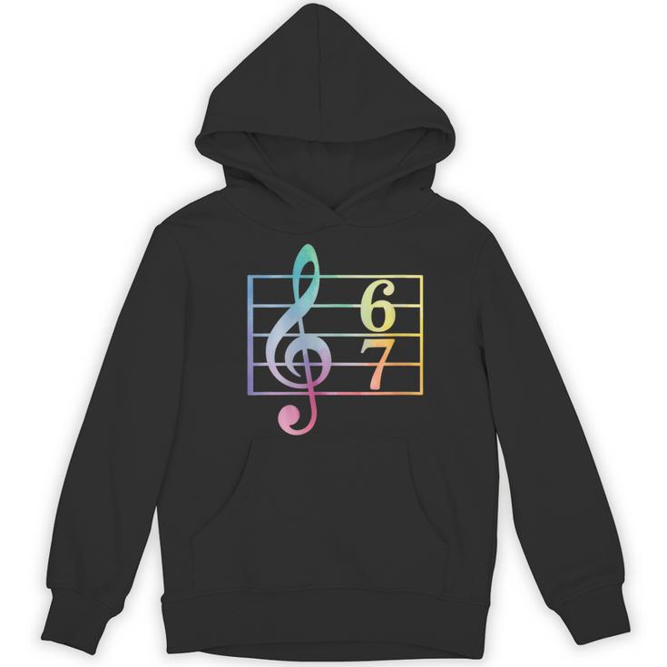 67 Music Meme Slang Six Seven Music Teacher Musician Women's Hoodie, novelty gifts, funny gifts
