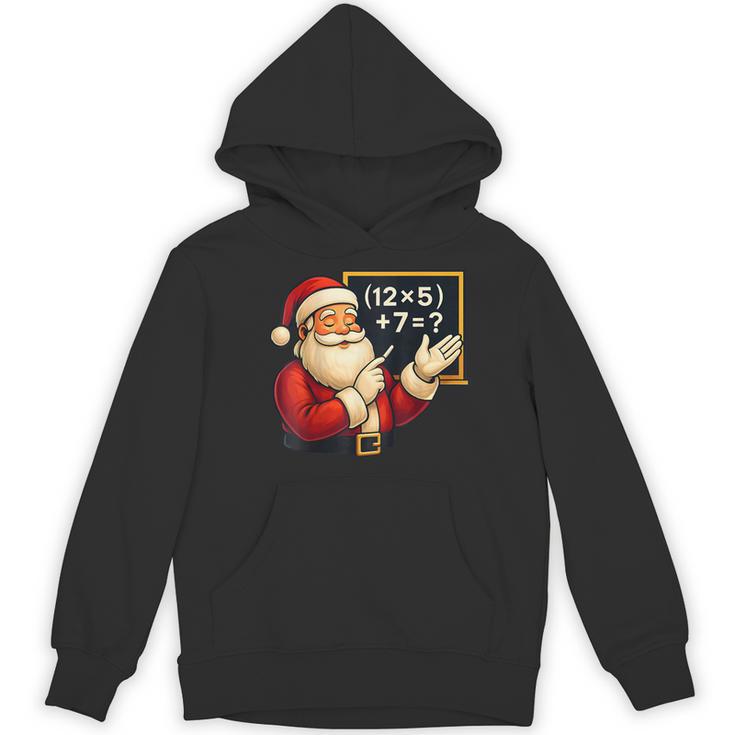 67 Teacher Santa Christmas Six Seven Meme Math Xmas Women's Hoodie, novelty gifts, funny gifts