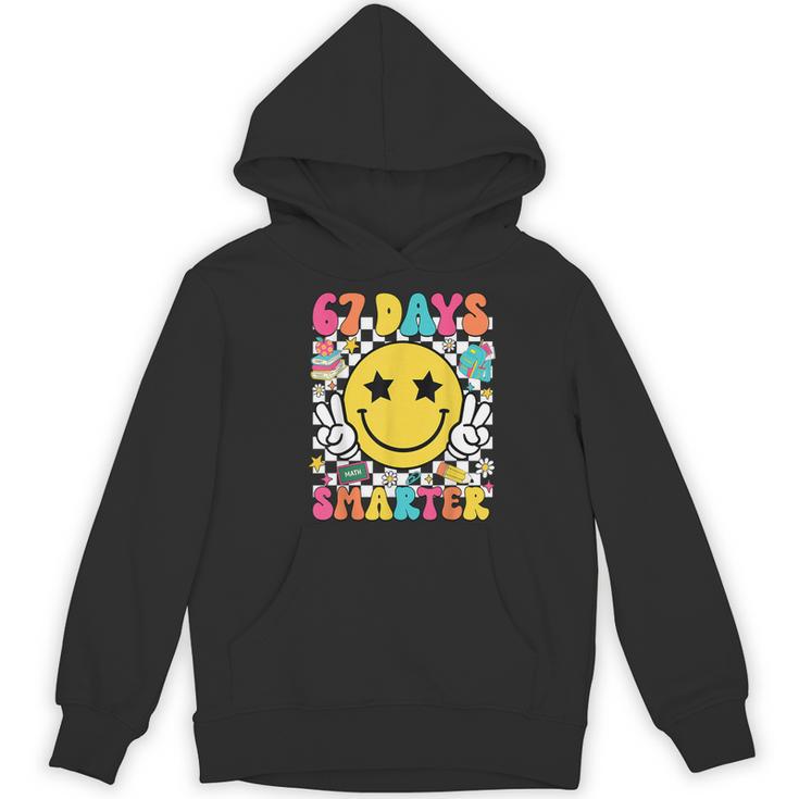 67th Day Of School Shirt 67 Days Smarter Teacher Boy Girls Women's Hoodie, novelty gifts, funny gifts