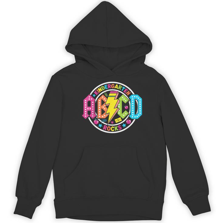 ABCD Kindergarten Rocks Back To School Teachers Students Women's Hoodie, novelty gifts, funny gifts ABCD Kindergarten Rocks Back To School Teachers Students Women's Hoodie, novelty gifts, funny gifts