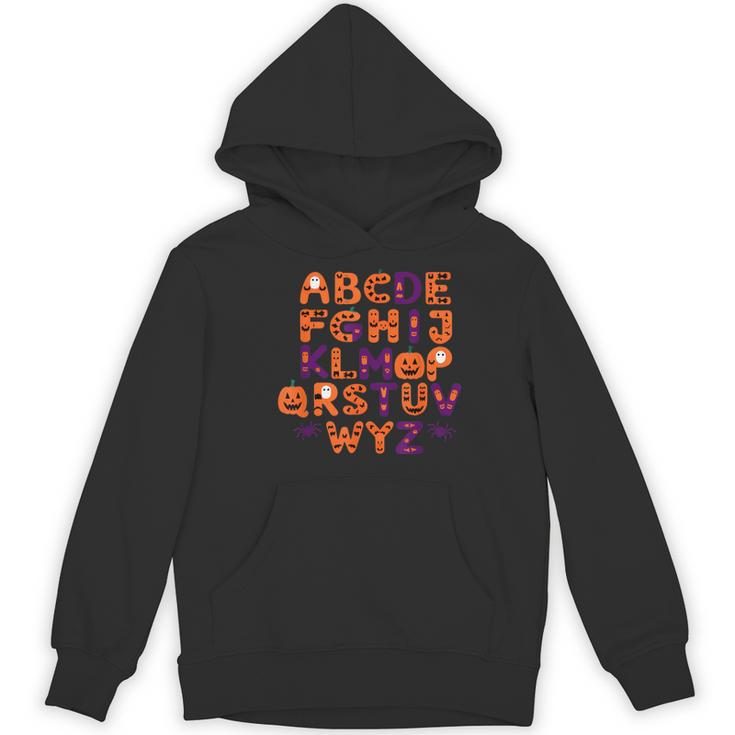 ABCs Learning Kindergarten Teacher Halloween Alphabet Women's Hoodie, novelty gifts, funny gifts ABCs Learning Kindergarten Teacher Halloween Alphabet Women's Hoodie, novelty gifts, funny gifts