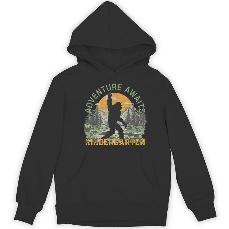 Adventure Awaits Bigfoot Teacher Kindergarten Back To School Women's Hoodie, novelty gifts, funny gifts Adventure Awaits Bigfoot Teacher Kindergarten Back To School Women's Hoodie, novelty gifts, funny gifts