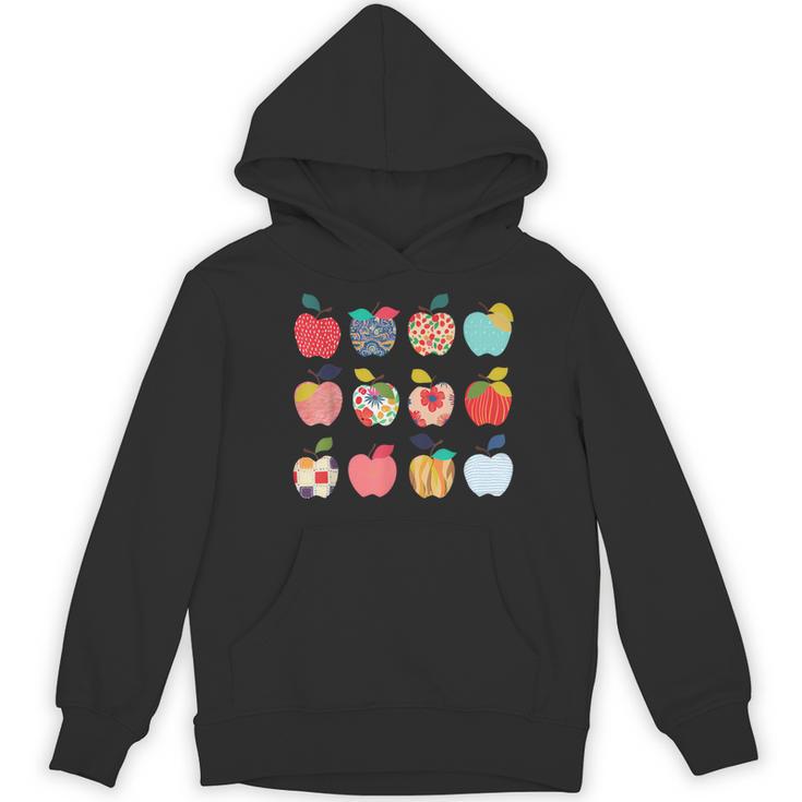 Art Apples Back To School For Teacher Student Women's Hoodie, novelty gifts, funny gifts Art Apples Back To School For Teacher Student Women's Hoodie, novelty gifts, funny gifts