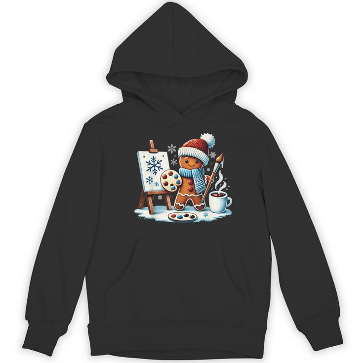 Artist Gingerbread Painter Art Teacher Student Christmas Women's Hoodie, novelty gifts, funny gifts Artist Gingerbread Painter Art Teacher Student Christmas Women's Hoodie, novelty gifts, funny gifts