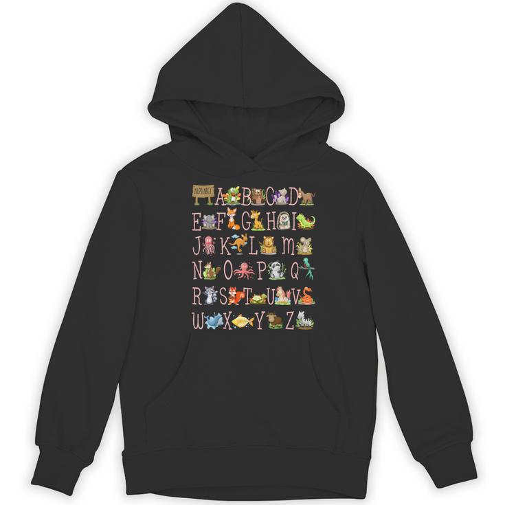 Back To School Kindergarten Teacher ABCs Animals Alphabet Women's Hoodie, novelty gifts, funny gifts Back To School Kindergarten Teacher ABCs Animals Alphabet Women's Hoodie, novelty gifts, funny gifts