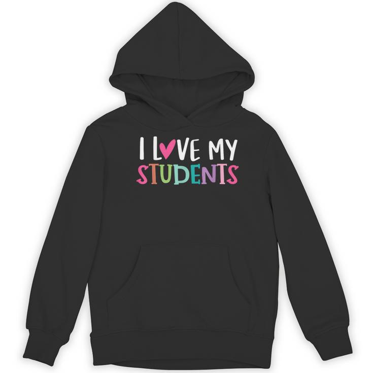 Back To School I Love My Students Teachers Women Boys Girls Women's Hoodie, novelty gifts, funny gifts Back To School I Love My Students Teachers Women Boys Girls Women's Hoodie, novelty gifts, funny gifts