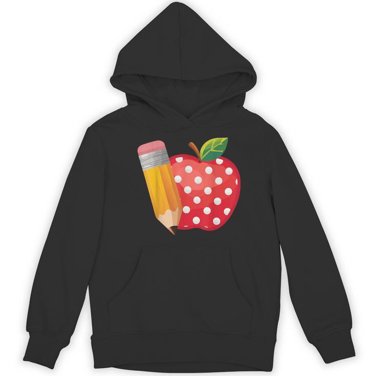 Back To School Pencil And Apple Teacher Student Women's Hoodie, novelty gifts, funny gifts Back To School Pencil And Apple Teacher Student Women's Hoodie, novelty gifts, funny gifts