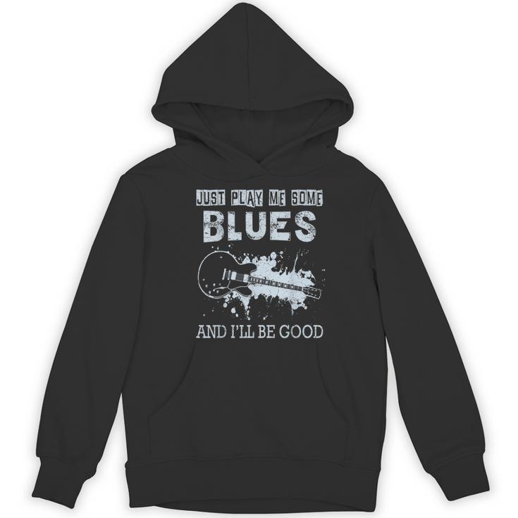 Blues Music Band Lover Vintage Guitar Teacher Blues Women's Hoodie, novelty gifts, funny gifts