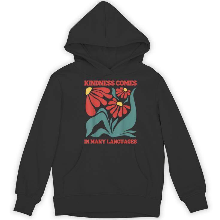 Boho Flower ESL Teacher Kindness Comes In Many Languages Women's Hoodie, novelty gifts, funny gifts Boho Flower ESL Teacher Kindness Comes In Many Languages Women's Hoodie, novelty gifts, funny gifts