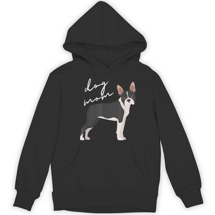 Boston Terrier Dog Mom Woman Women Women's Hoodie, novelty gifts, funny gifts