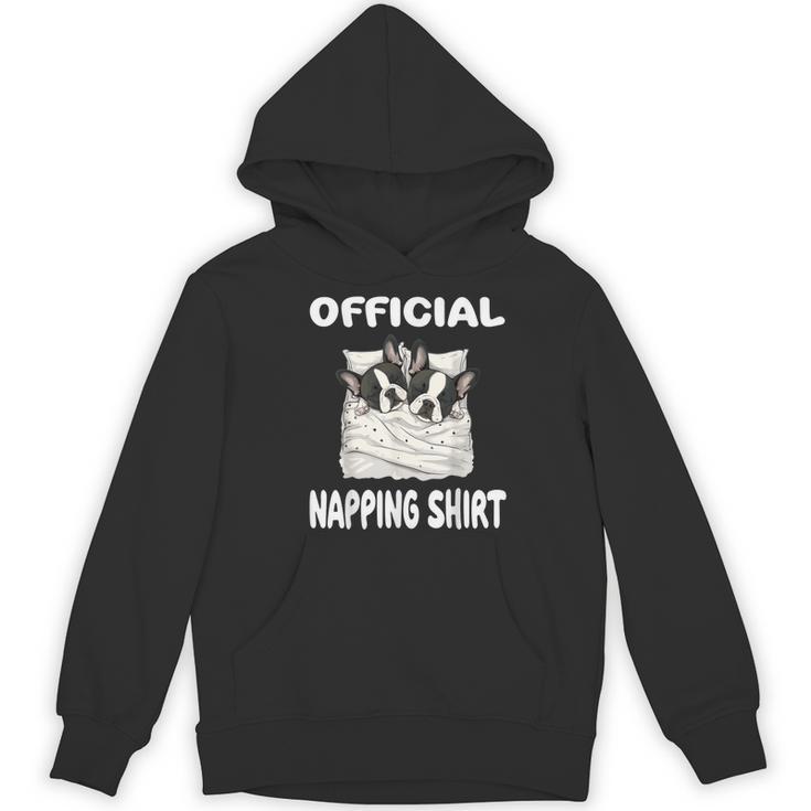 Boston Terrier Dog Official Sleepshirt Pajamas Nightgown For Men Women Kids Women's Hoodie, novelty gifts, funny gifts