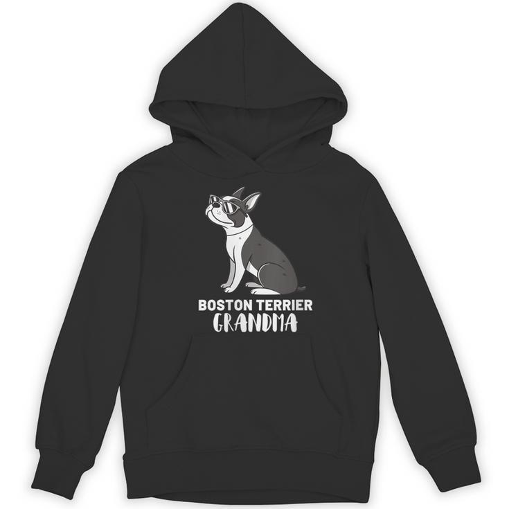 Boston Terrier Dog Owner Grandma Women's Hoodie, novelty gifts, funny gifts