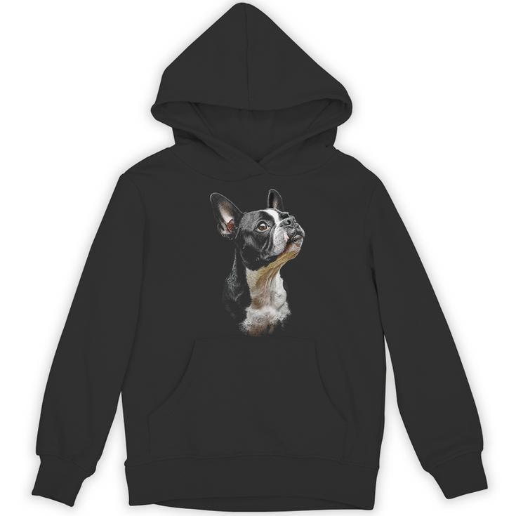 Boston Terrier Dog Graphic Pet Art Boston Terrier For Men Women Kids Women's Hoodie, novelty gifts, funny gifts