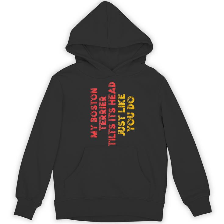 Boston Terrier Mom Dad Dog Lover Owner Women Men Women's Hoodie, novelty gifts, funny gifts