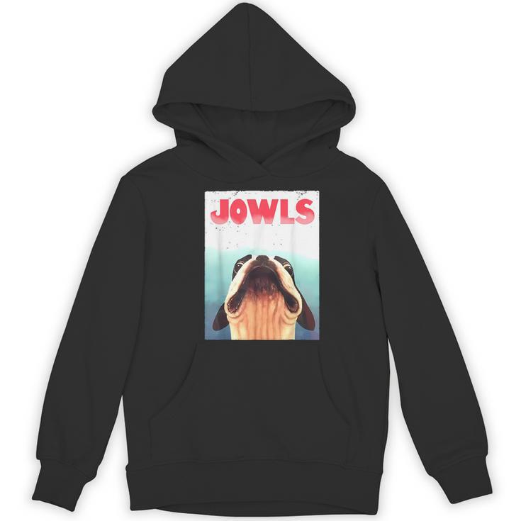 Boston Terriers Jowls Dog Mom Dog Dad Women's Hoodie, novelty gifts, funny gifts