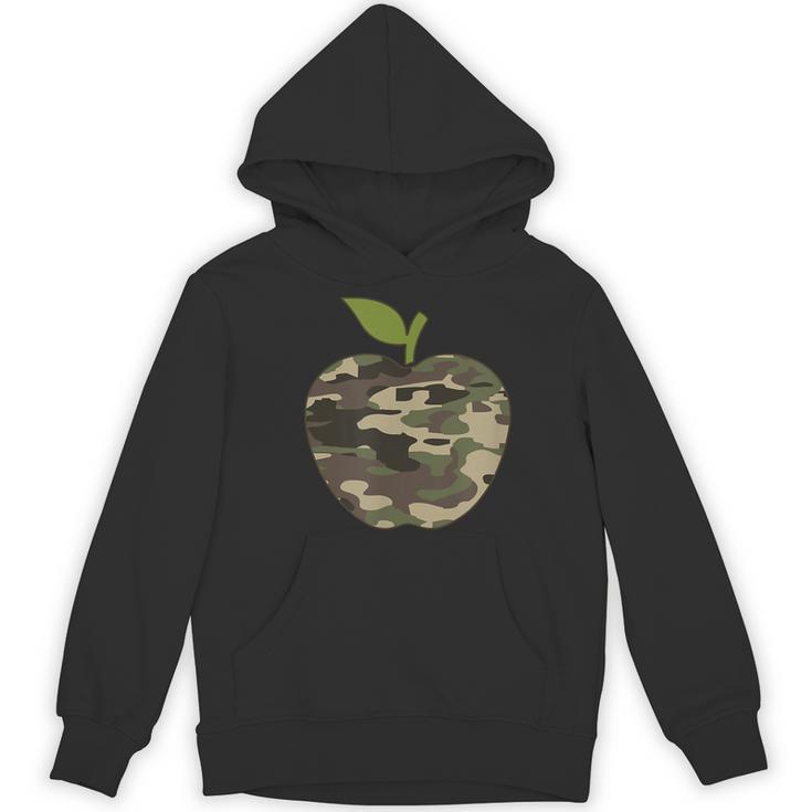 Camo Apple Camouflage Clothing School Student Camo Teacher Men Women Kids Women's Hoodie, novelty gifts, funny gifts Camo Apple Camouflage Clothing School Student Camo Teacher Men Women Kids Women's Hoodie, novelty gifts, funny gifts