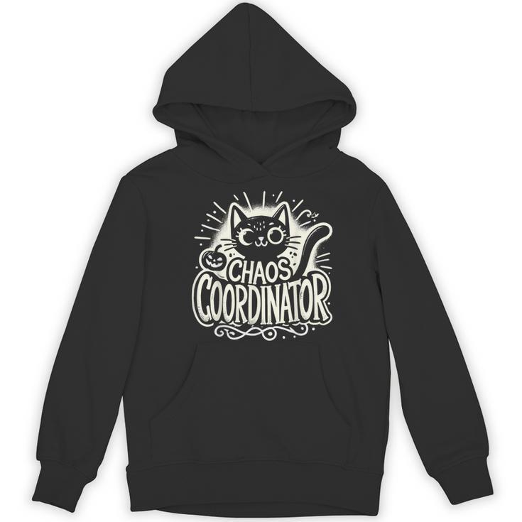 Cat Chaos Coordinator For Women Mom Halloween Teacher Women's Hoodie, novelty gifts, funny gifts Cat Chaos Coordinator For Women Mom Halloween Teacher Women's Hoodie, novelty gifts, funny gifts