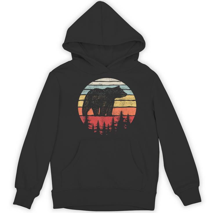 Catch Some Rays Vintage Retro Grizzly Bear Women's Hoodie, novelty gifts, funny gifts
