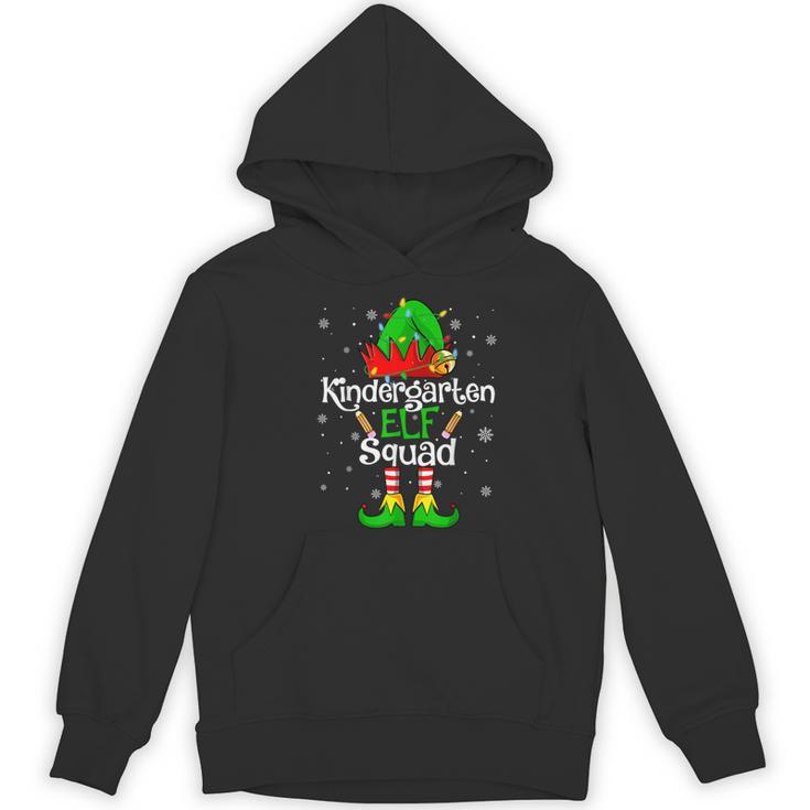 Christmas Kindergarten Elf Squad Teacher Student Women's Hoodie, novelty gifts, funny gifts