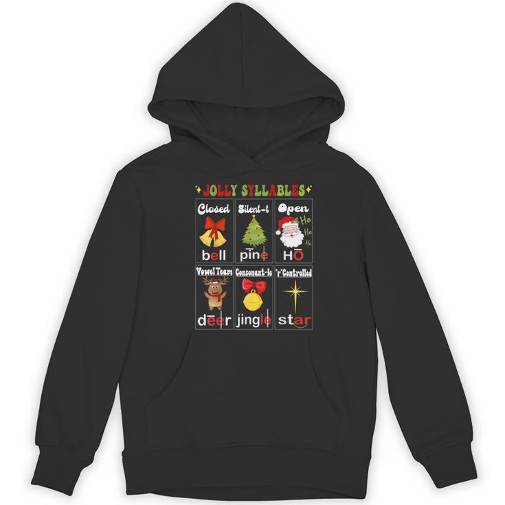 Christmas Reading Teacher Syllable Types Reading Teacher Women's Hoodie, novelty gifts, funny gifts Christmas Reading Teacher Syllable Types Reading Teacher Women's Hoodie, novelty gifts, funny gifts