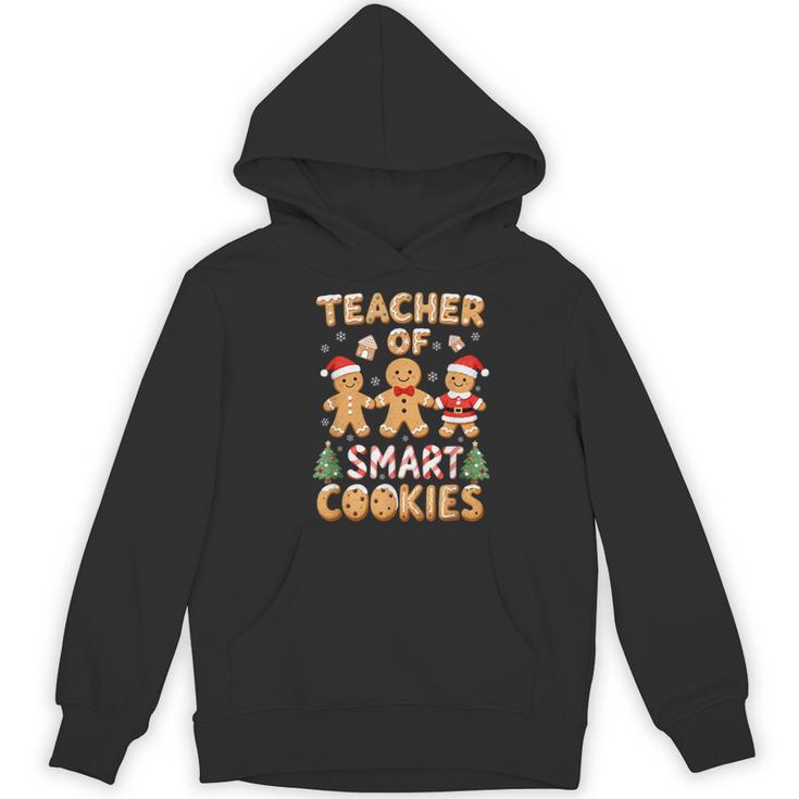 Christmas Teacher Of Smart Cookies Gingerbread Man Teaching Women's Hoodie, novelty gifts, funny gifts