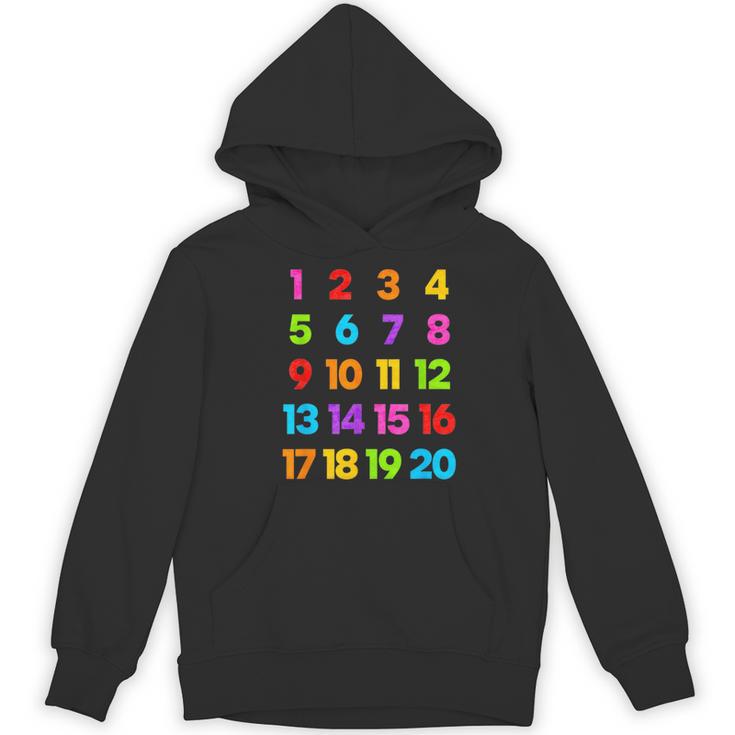 Counting 1-10 Learn To Count Number School Kids Teacher Women's Hoodie, novelty gifts, funny gifts